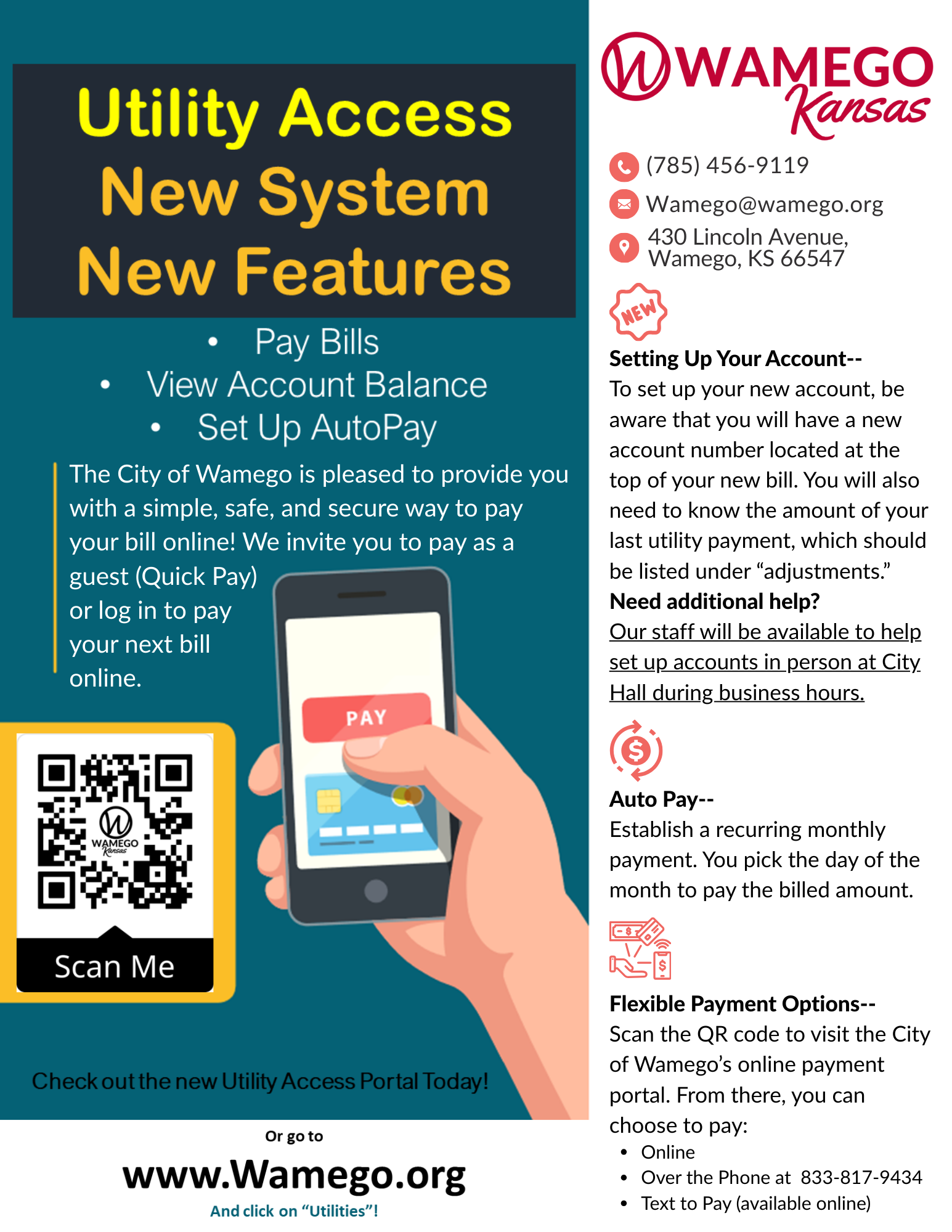 Utility Billing Update — Balances Now Available! - News Image